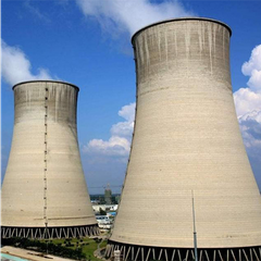 Geothermal nuclear power plant Natural Draft Cooling Tower